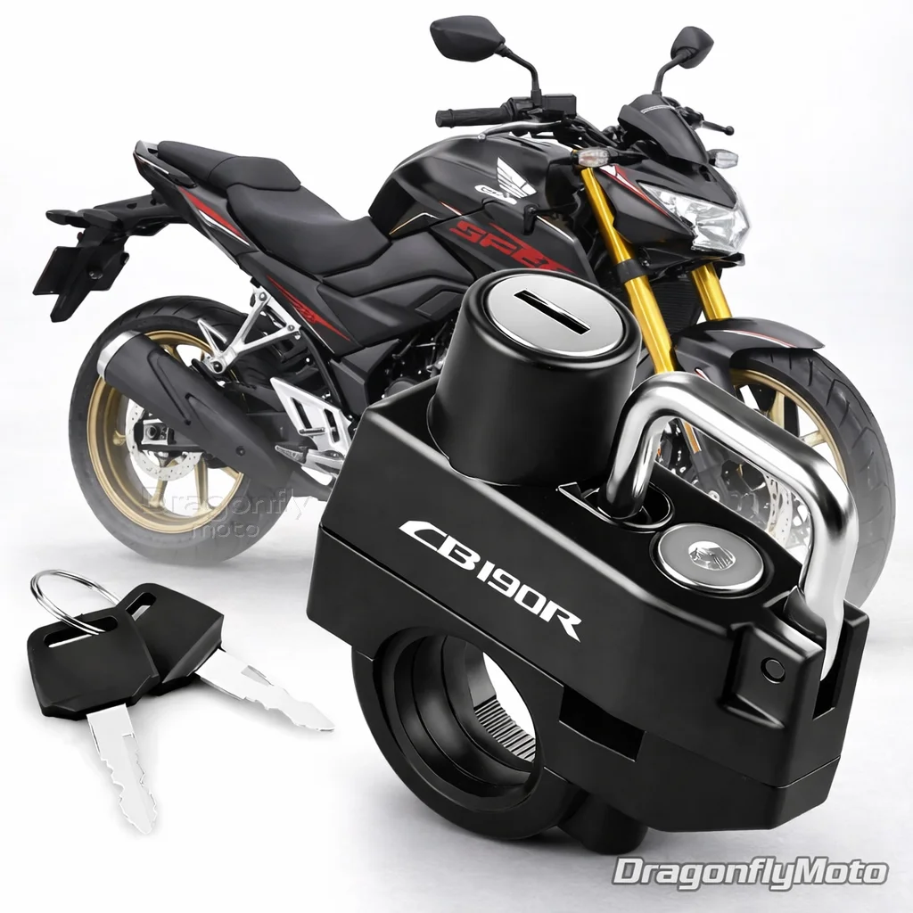 

Замок для мотоциклетного шлема для Honda CB190R CB 190R 2022 2021 2020, противоугонный замок для шлема, противоугонное устройство, защита от ржавчины, защита от кражи