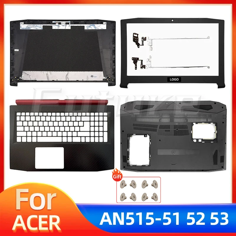 

New CaseFor Acer Nitro 5 AN515-41 AN515-31 AN515-42 AN515-51 AN515-52 AN515-53 N17C1 LCD Back Cover Bezel Hinges Palmrest Bottom