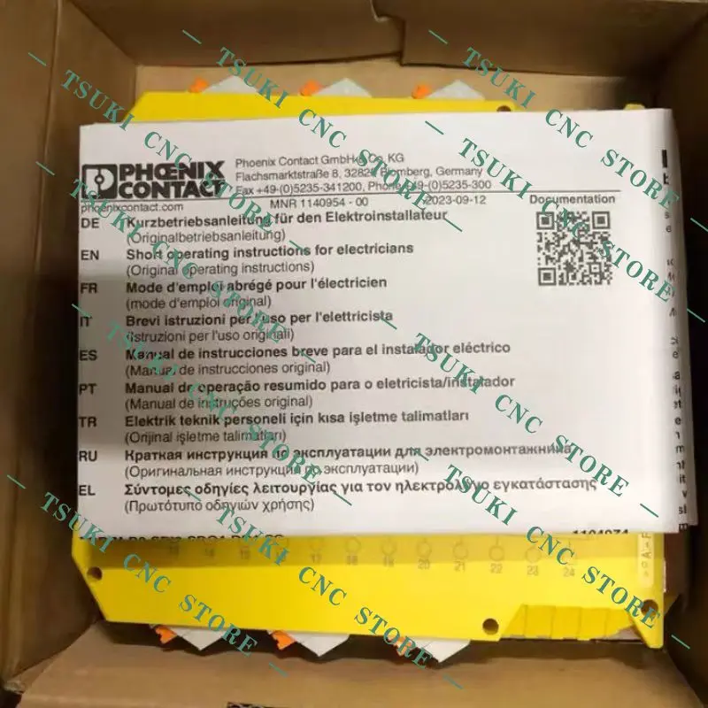 

Новый модуль ввода-вывода безопасности PSR-M-B2-SDI8-SDO4-DO4-PI 1104975, быстрая доставка