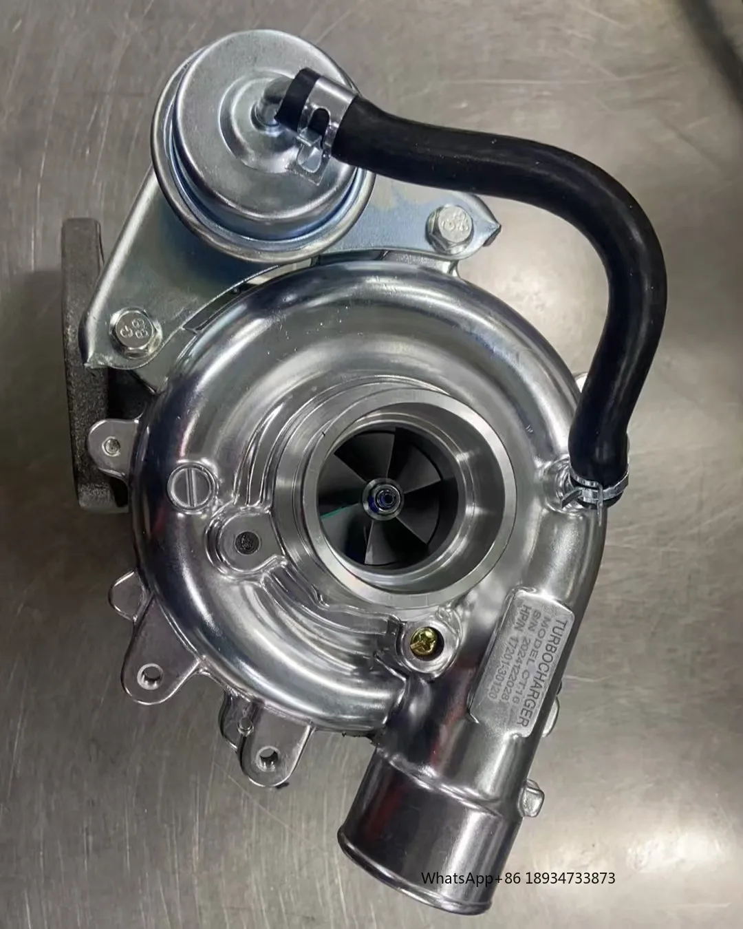 CT16 17201-30120 Turbo 2KD Turbo CHRA para Toyota Hilux 2KD Turbocompressor de motor 17201-OL031 Supercharger 17201-30080 CT12