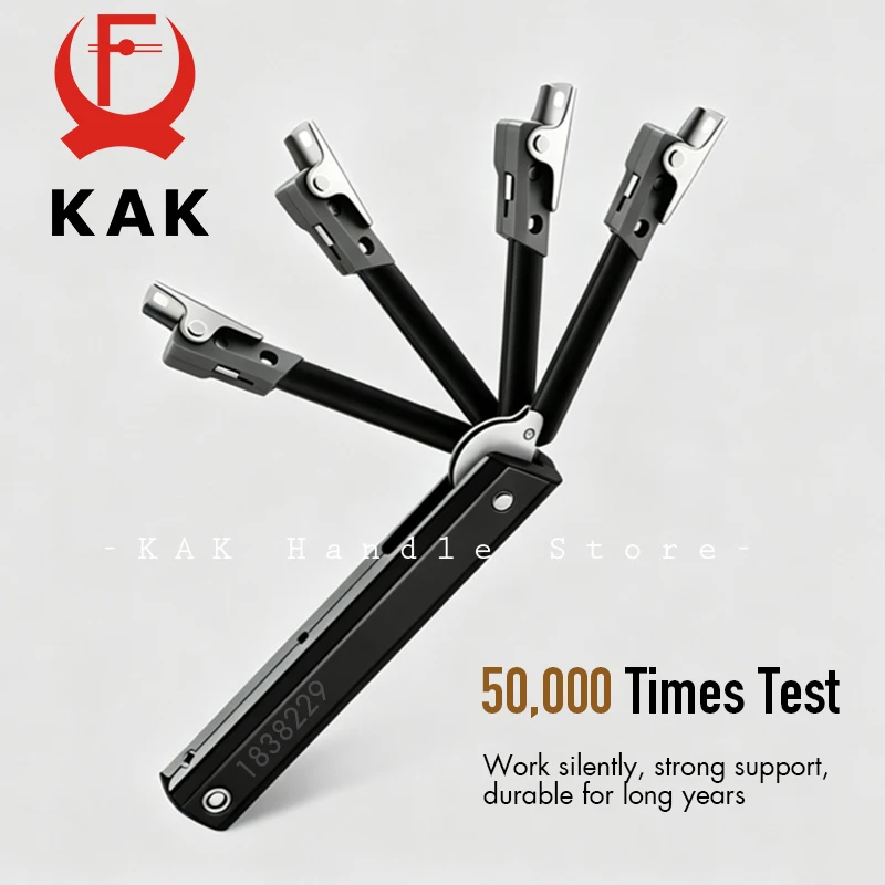 KAK Soft Closing Hinges for Kitchen Cabinet Randomly Stop Furniture Hinge RV Motorhome Camper Car Hydraulic Door Support Hardwar