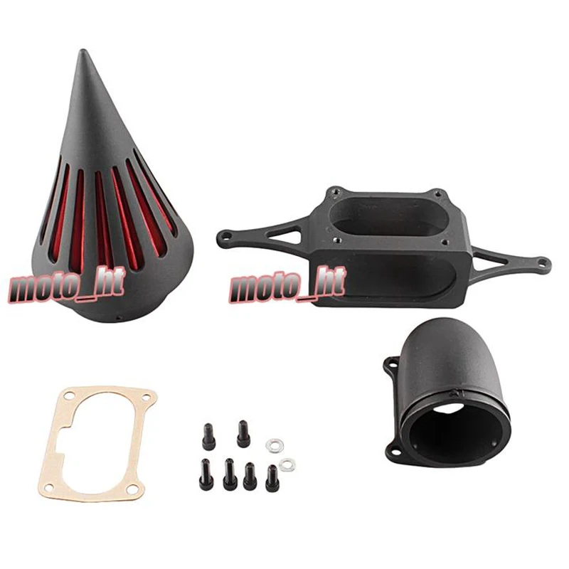 Motorbike Air Cleaner Intake Filter Set For YAMAHA Road Star Warrior Midnight 2002 2003 2004 2005 2006 Black