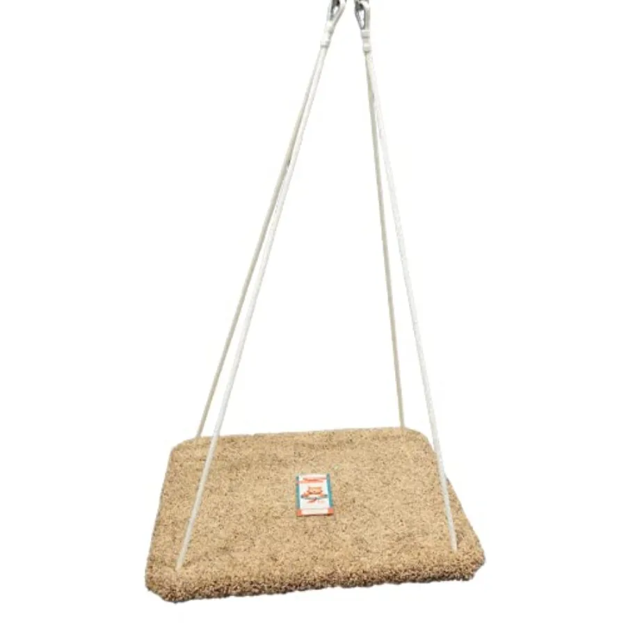

Platform Swing - Special Need Therapy Use - Hand-Crafted from 100% Baltic Birch - Carpeted - 30" X 30" by