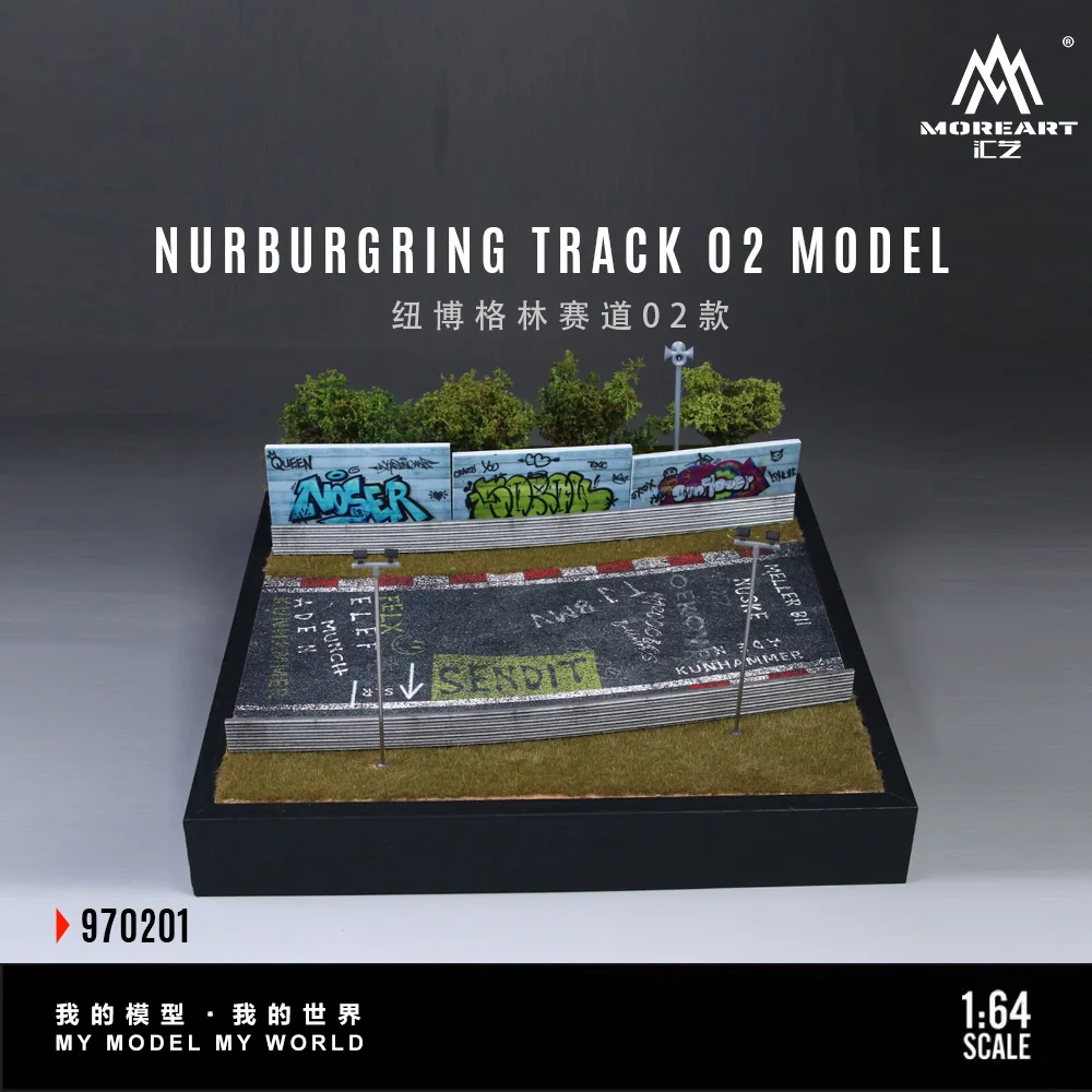 

*Pre-order*More Art 1:64 Track 02 Scene Model,Parking Lot Diorama For Display&Collection&Gift
