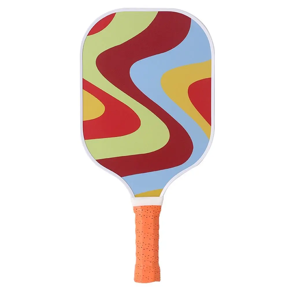 

New Glass Fibre Surface Pickleball Paddle Lightweight Honeycomb Core Pickleball Racket Non-slip Grip Sports Racquet