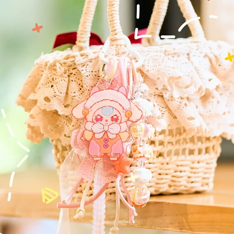 新しい Babythree ブラインドボックス愛ユニオンタイムペンダントシリーズベビー 3 キーホルダーかわいい人形フィギュアミステリーボックスコレクションギフト