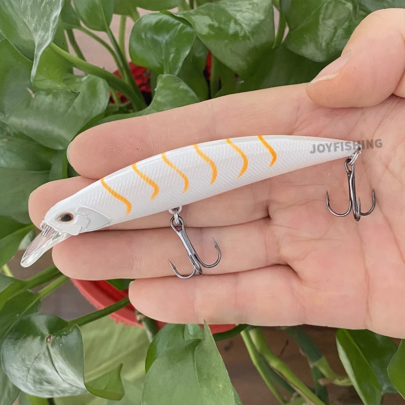 1pcs Sinking Fishing Bait 95mm 15g Minnow Lures Artificial Bait Lake Fishing Lure for Bass Trout Pike Wobblers Perch Leurre M095