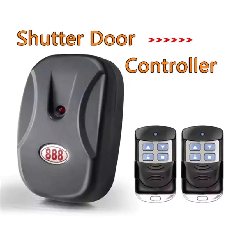 A03F-Receiver, 888 Garage Door Roller Shutter Door Control Box 433Mhz AC220V External Motor Chain Motor Controller