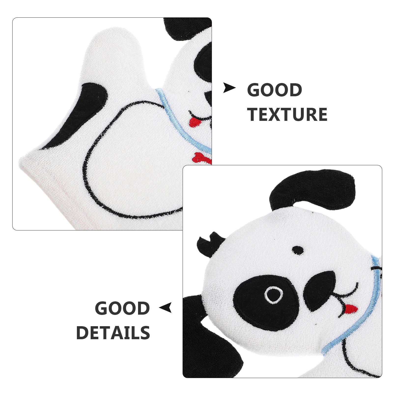 قفاز حمام رائع للأطفال، قفاز تنظيف كرتوني ناعم للأطفال الصغار، ملحق استحمام ممتع للتقشير العميق، غسول الجسم