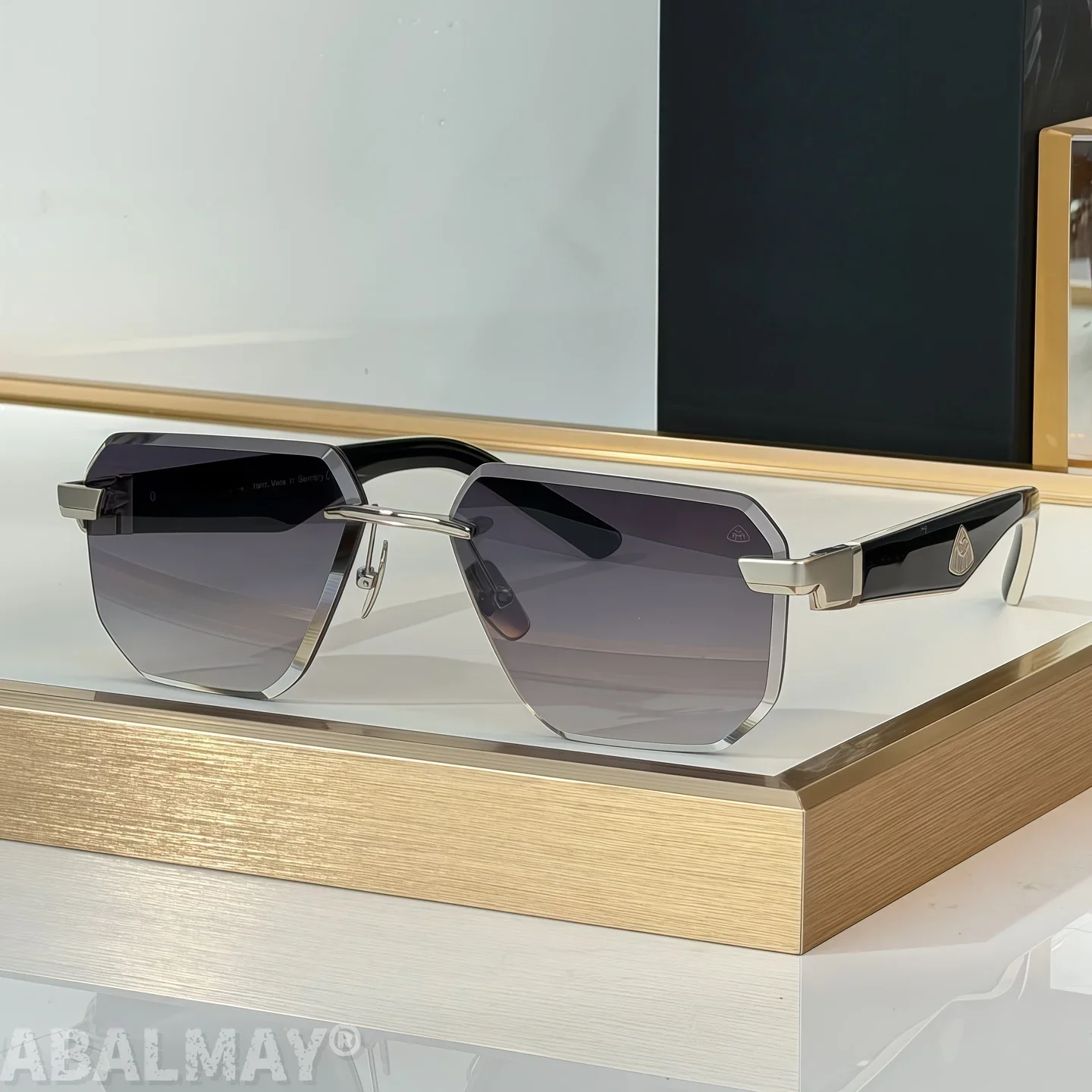 

MAY THE VISIONIST SUN Top Quality Mens Sunglasses for Women Fashion Trend Luxury Acetate UV400 Designer Sunglasses Frame