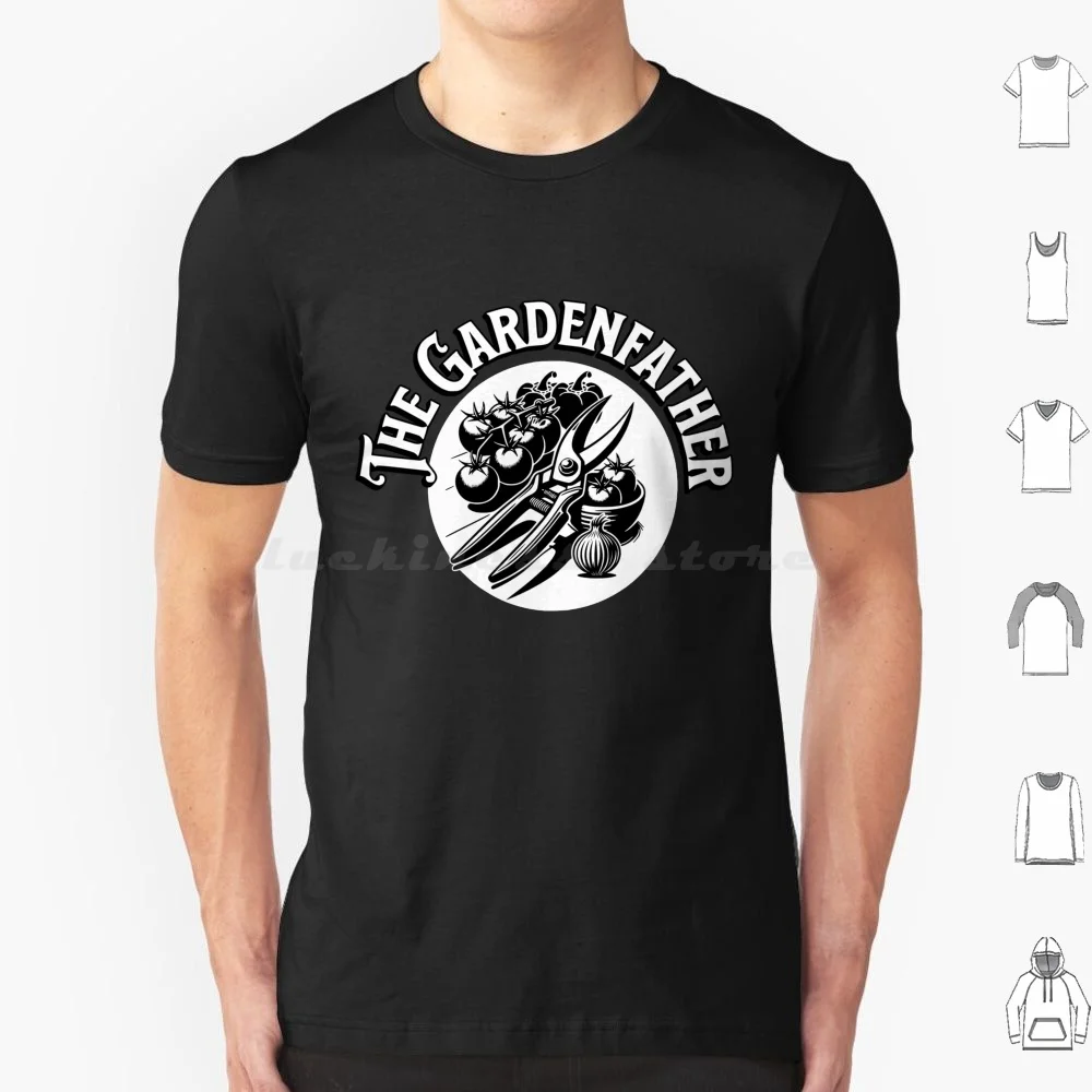 

The Gardenfather футболка большого размера, 100% хлопок, садовый сад, садоводство, гарденфан, отец, папа, забавная