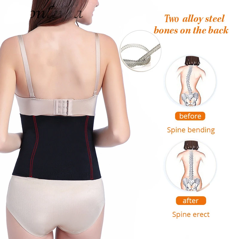 Women Waist Cinchers Ladies Corset Shaper Band Body Building Trainer Postpartum Belly Slimming Belt Modeling Strap Shapewear