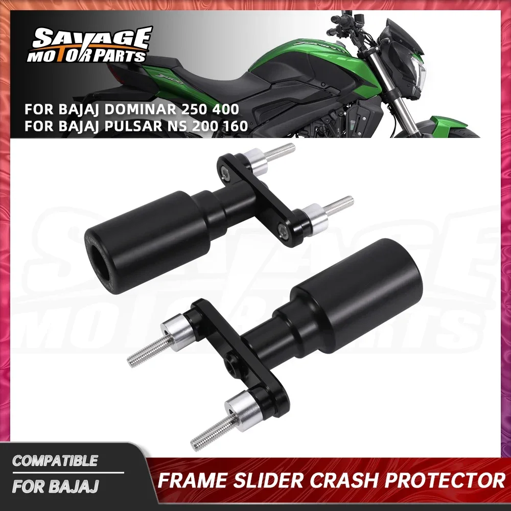 

2024 For Bajaj Dominar 400 250 Frame Slider Crash Protector Pulsar NS 200 160 Motorcycle Falling Protection Engine Crash Pad