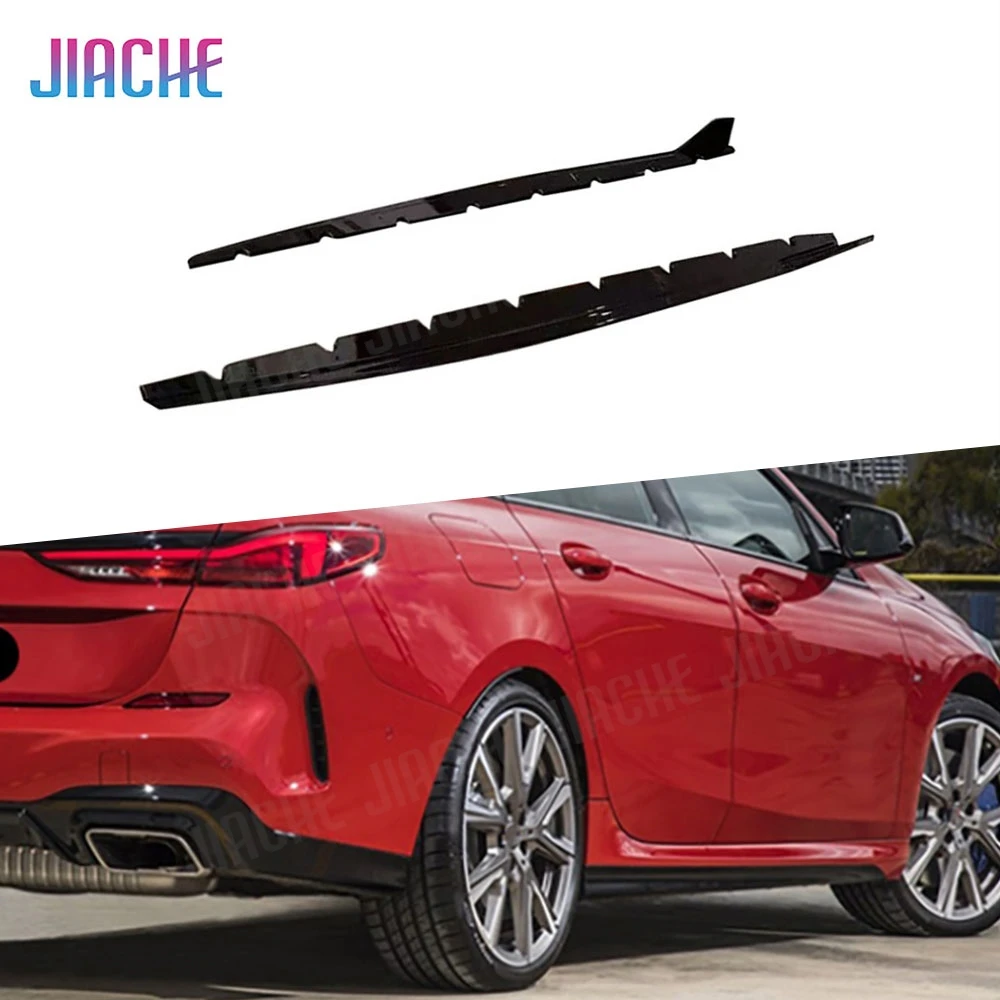 

Gloss Black Side Bumper skirts Splitters Spoiler for BMW 2 Series F44 2021-2025 Car BodyKit ABS Car Exterior Styling Accessories