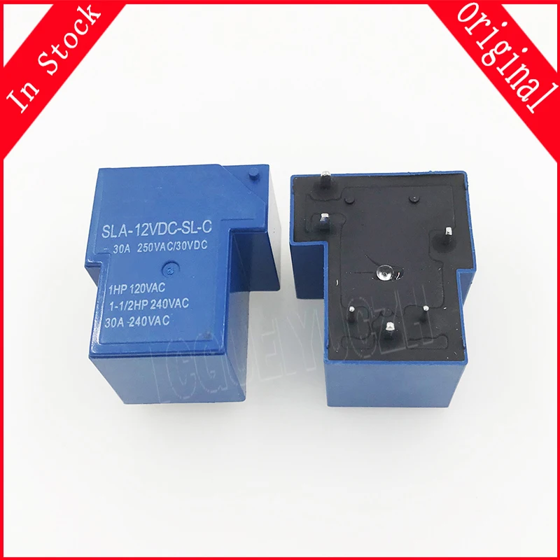 1pcs/lot relay SLA-12VDC-SL-C 6 pin current 30A T90  Relays In Stock
