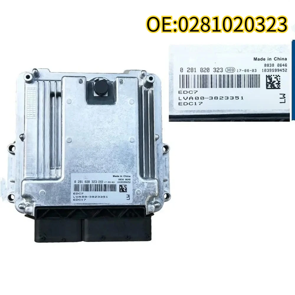 

For 0281020323 High quality Yuchai LVA00-3823351 controller computer board ECU control unit computer version