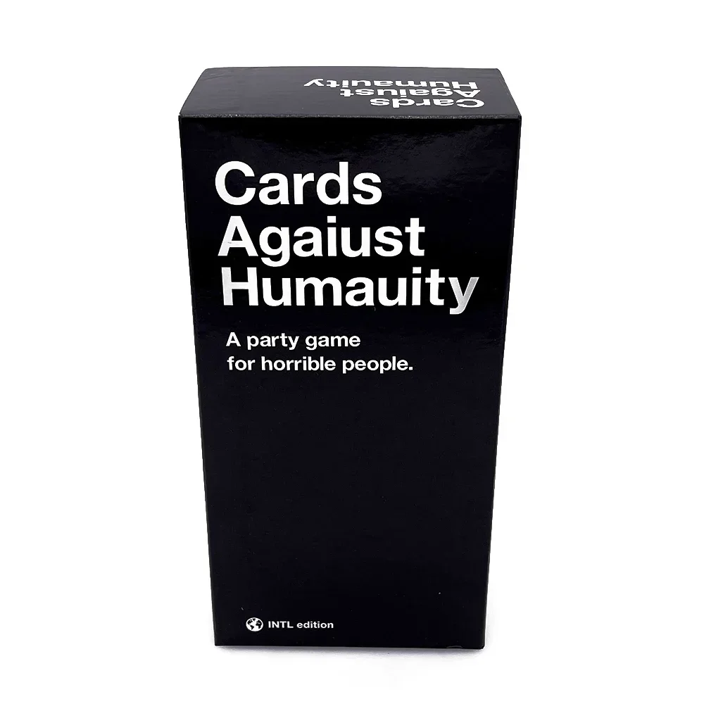 Cards Against Humanity Casual Party English Board Game Cards - A Hilarious and Edgy Party Game for Adults