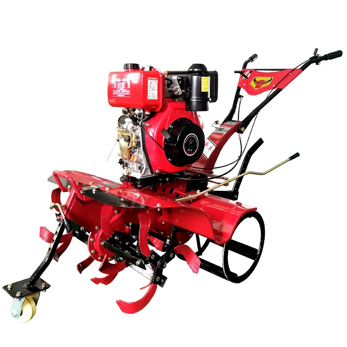 Cultivator diesel engine miniature rotary tiller