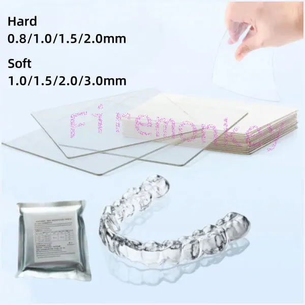 

Dental Splint Thermoforming Sheet Hard/Soft Orthodontic Retainer Vacuum