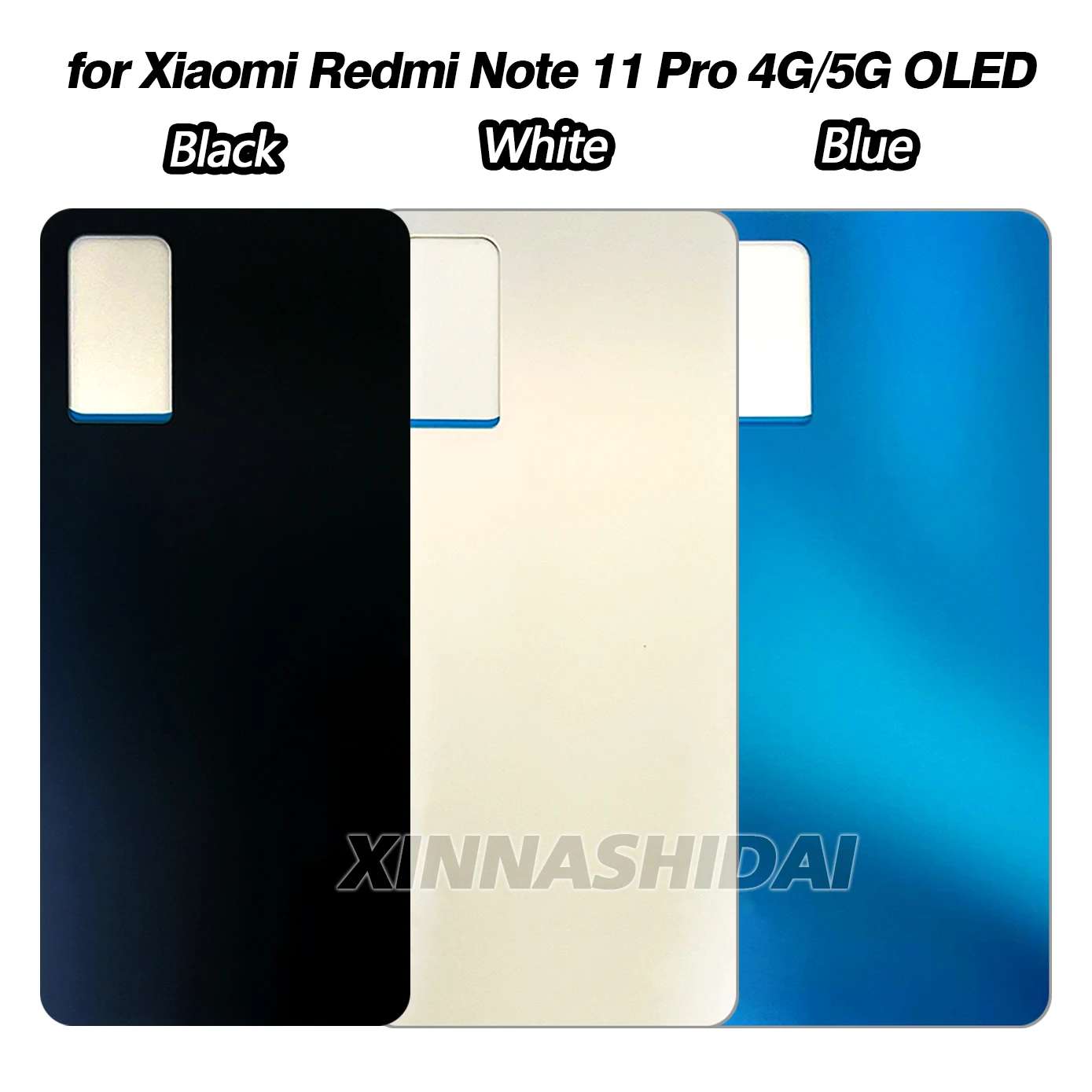 LCD Screen For Xiaomi Redmi Note 11 Pro 4G LCD Display Touch Screen Frame Battey Cover Housing For Redmi Note 11 5G Replair Part