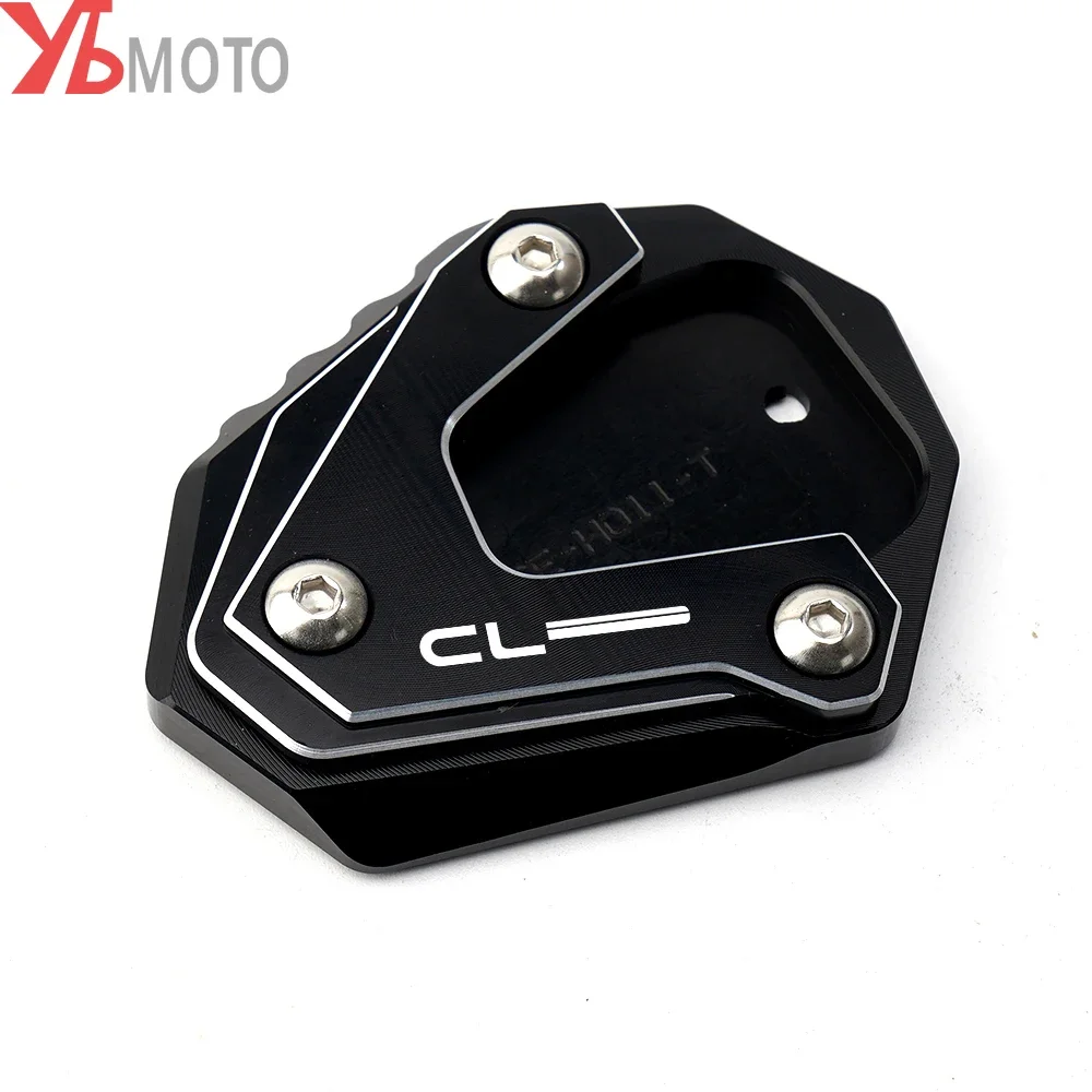 For HONDA CL500 CL250 CL300 CL 250 300 500 2023 Accessories Motorcycle Aluminum Side Stand Extension Kickstand Enlarge Pad