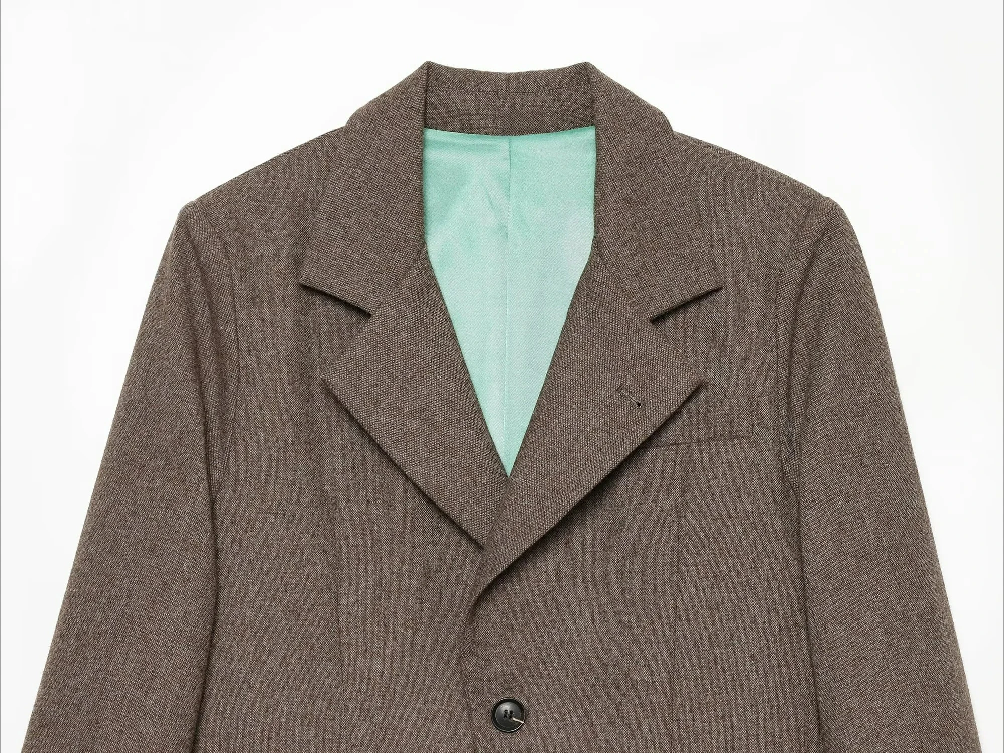 KONDALA Fall Winter Classic Elegant Blended Blazer Women's Vintage Basic Single-breasted Blazer 2026 Fashion Commute Lady Blazer
