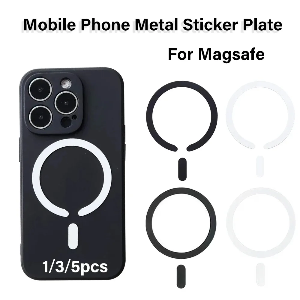 for Magsafe Magnetic Plate Ring Universal Metal Sticker Support Wireless Charger Metal Plate Sheet for Magnet Car Holder