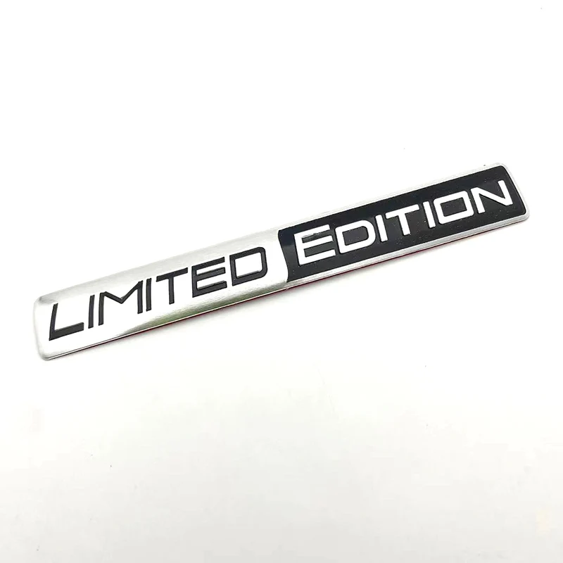 Limited Edition Emblem 3D Metal Badges Decal Sticker Auto Racing Sport Emblem for Rear Trunk Side Fender Car Motorcycle Sti