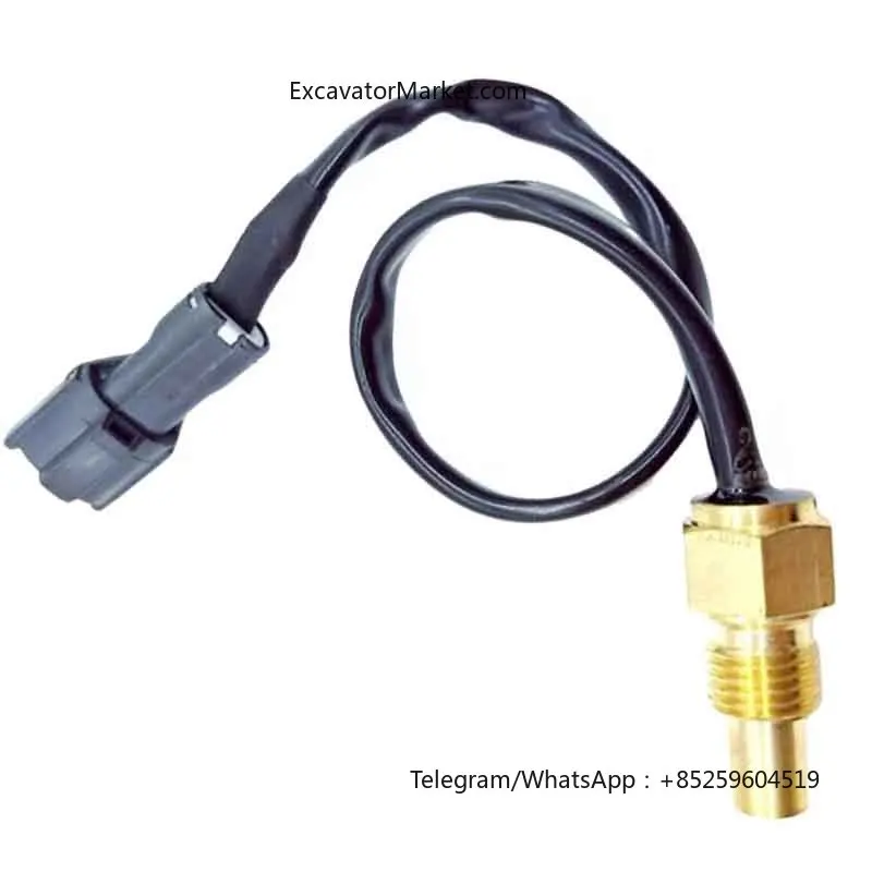 Untuk ekskavator untuk VOLVO 210B 240B 290B sensor suhu air sensor suhu minyak dengan ekskavator kabel