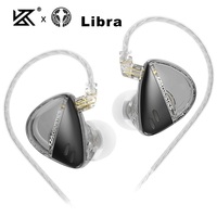 KZ X Angelears Libra High Resolution HiFi Wired Earphones Ultra Wide Frequency Dynamic IEMs Balanced Sport Headphones PK EDX PRO