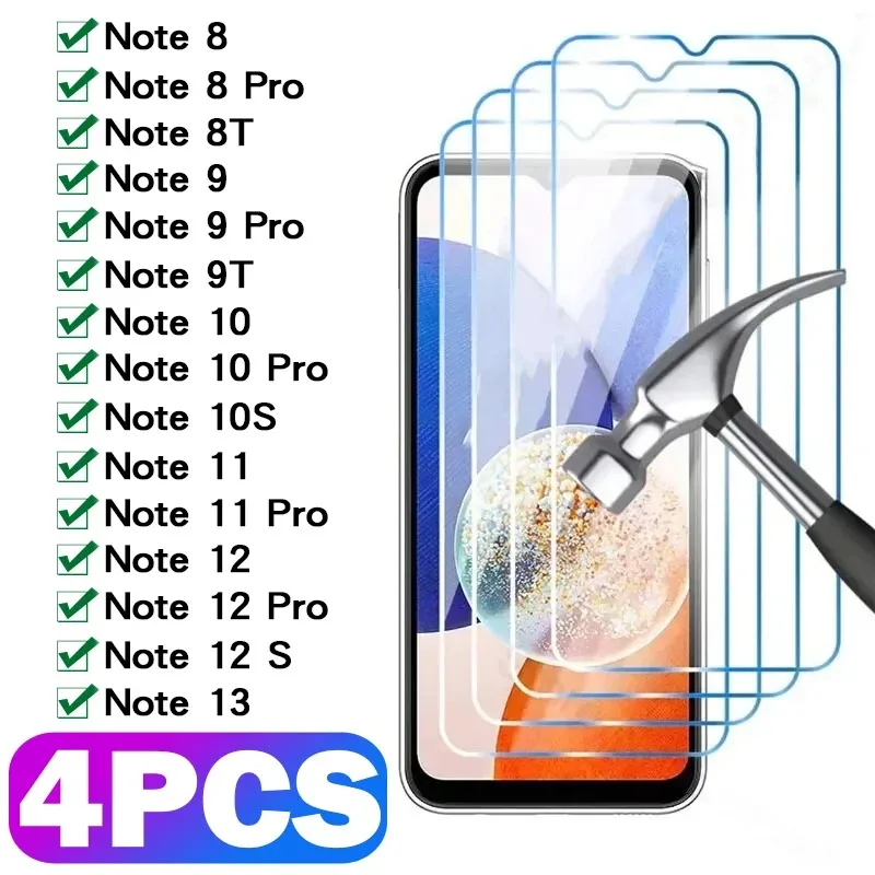 4PCS Protection Gla…