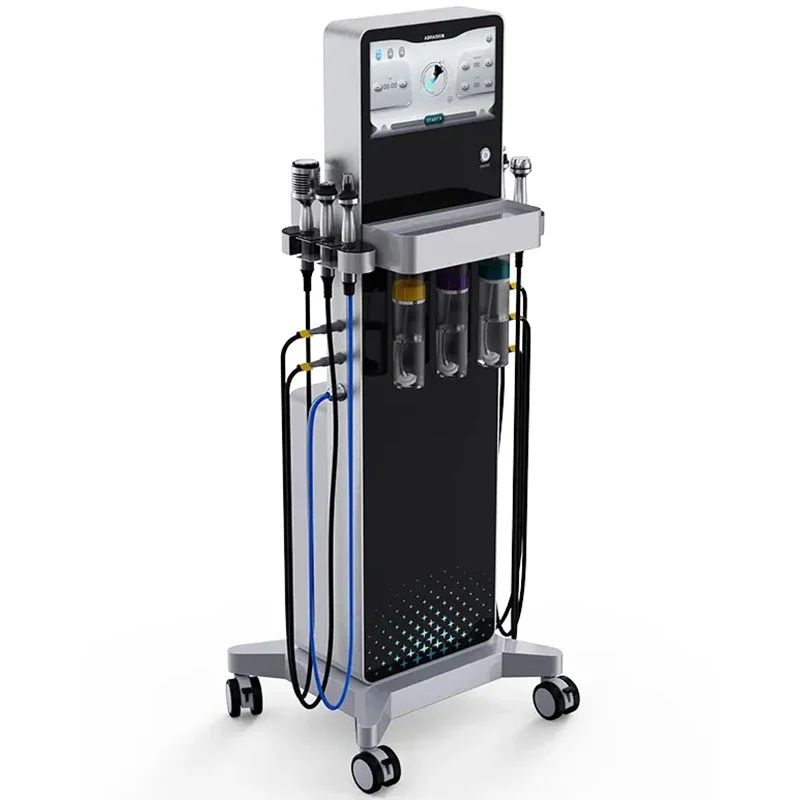 AYLIFFE 6-in-1 Koreaanse Gezichtshuidverjonging Tool Diepe Reiniging Hydrodermabrasie Ultrasone Gezichtslifting Schoonheidsverzorging Apparaat