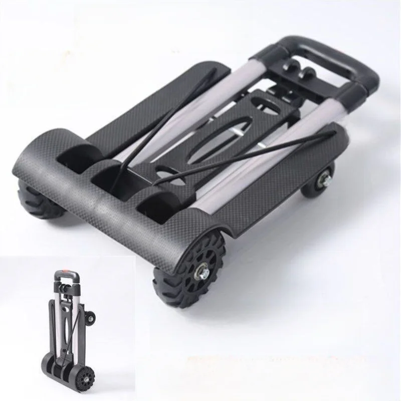 portable-shopping-cart-hand-pulling-cargo-vehicle-vegetable-buying-silent-folding-stainless-steel-storage-organizer
