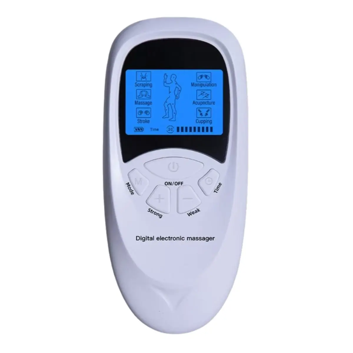 

Multifunction Digital EMS Massager Machine Electric Pulse Muscle Stimulator for Back Neck Electrode Massage Pads