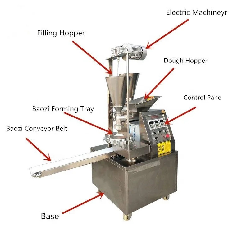 

Automatic Steamed Stuffed Bun Momo Making Machine Xiaolongbao/Baozi/White Sugar Dimsum Machine Nepal Momo Making Machine Price