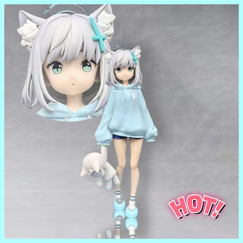 

Hot 20cm Blue Archive Sunaookami Shiroko Pajamas Anime Figures Game Models Statue Girl Models Boy Collectible Toys Ornament Doll