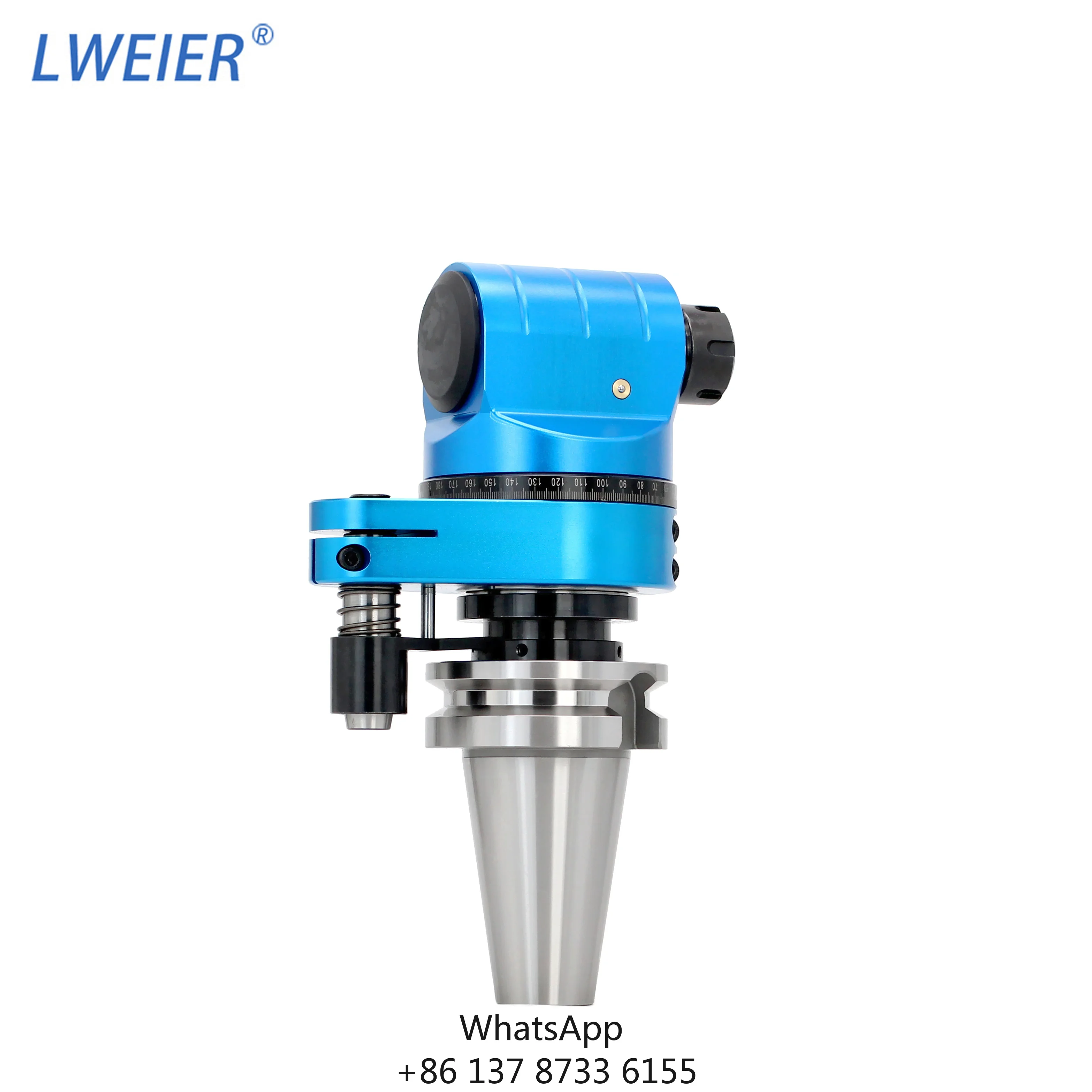 Side Milling Angle Head 90 Degree Right Angle Milling Head BT30/40/50 HSK63A/100A Horizontal Milling Head Automatic Tool Change