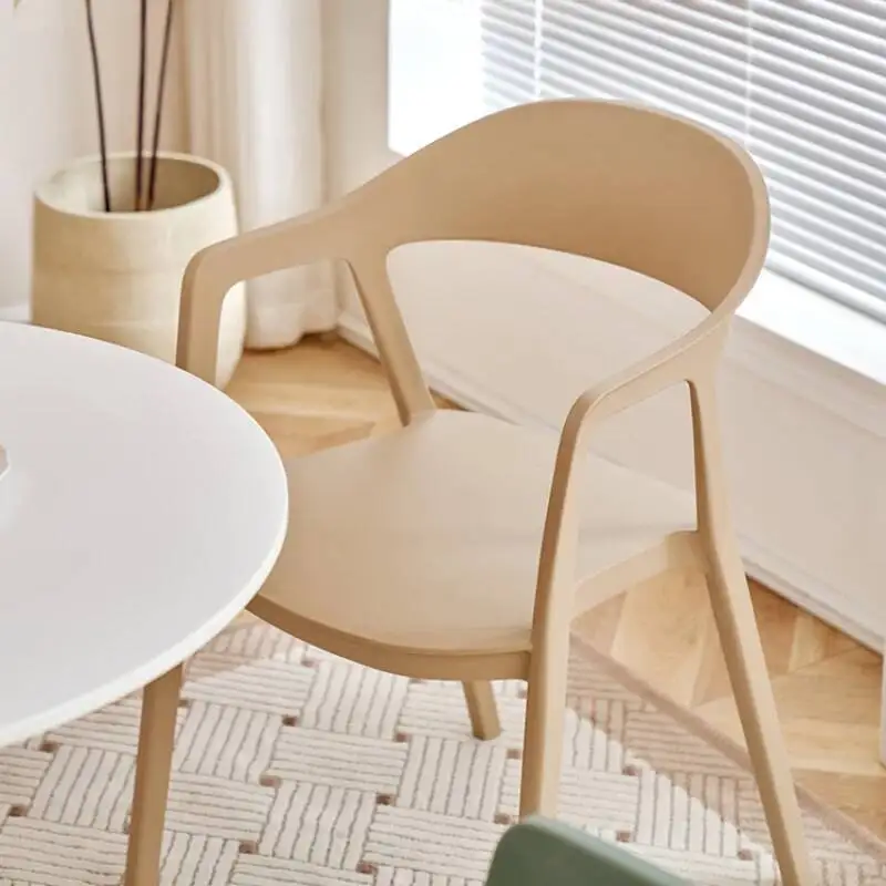 كراسي تناول الطعام البلاستيكية الاسكندنافية لهجة المطبخ الفاخرة صالون الطعام كراسي غرفة المعيشة الحديثة مكتب Sillas Cadeira أثاث المنزل