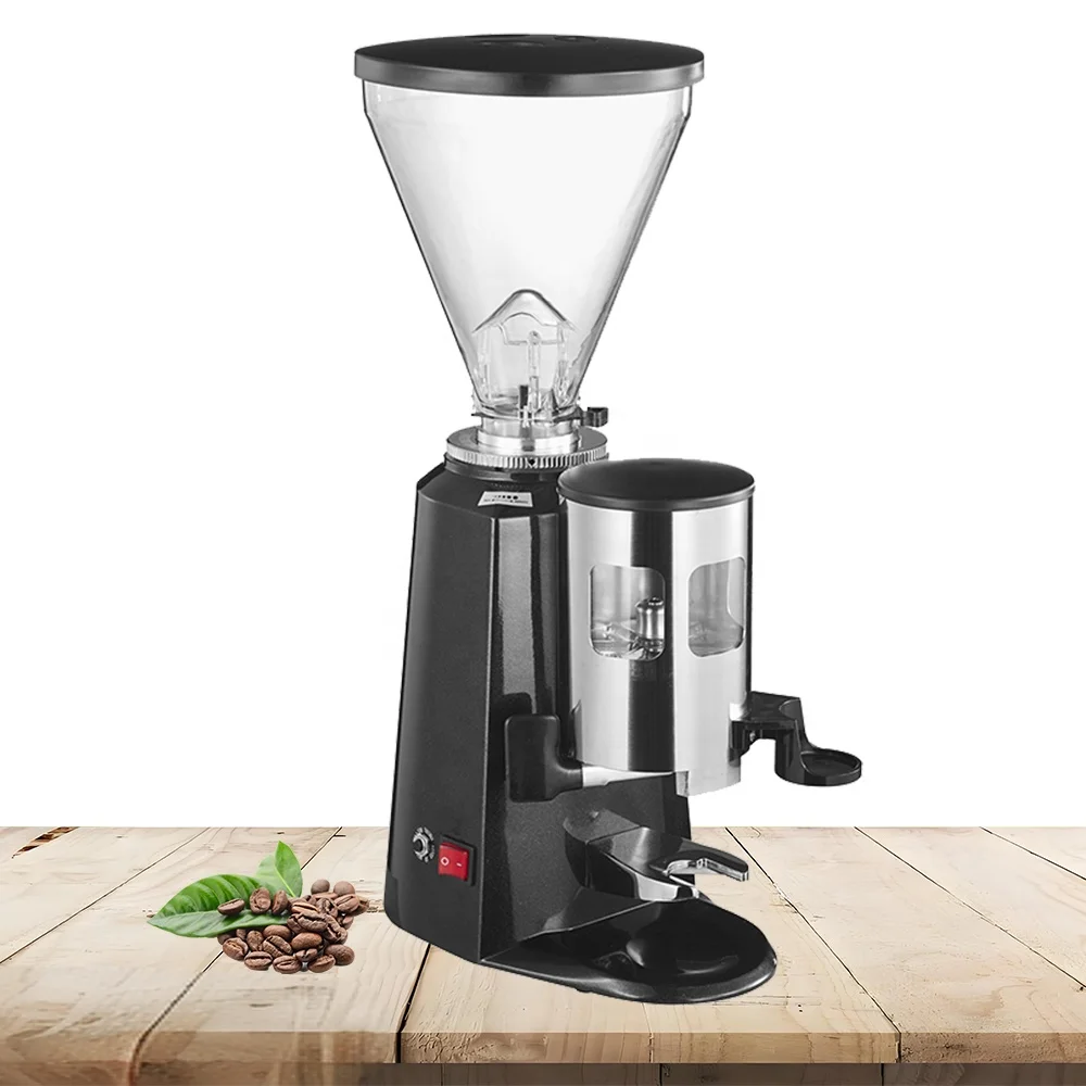 

Large Capacity Commercial Professional Espresso Ceramic Blade Electric Coffee Bean Grinder Machine