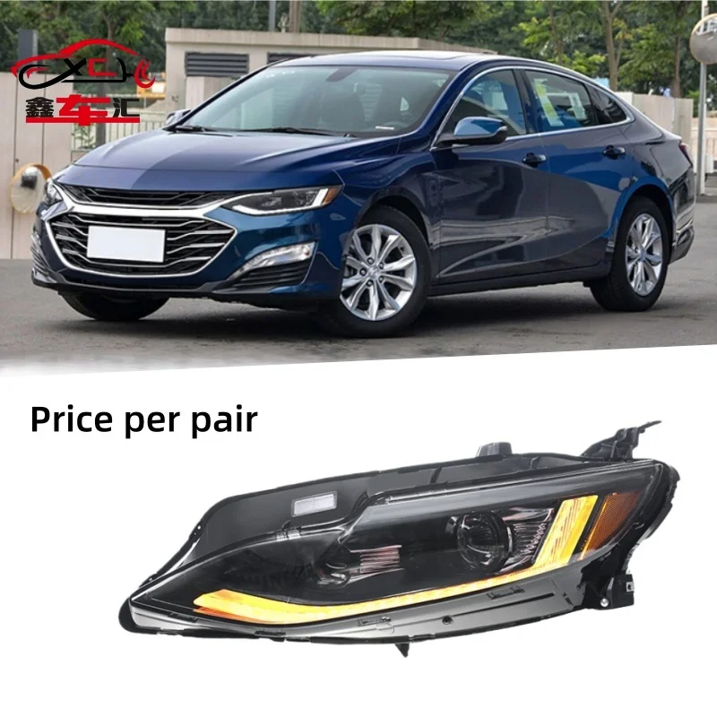 

XCH For 2019-2023 Chevrolet Malibu XL headlight assembly retrofit with LED projector headlights and daytime running lights