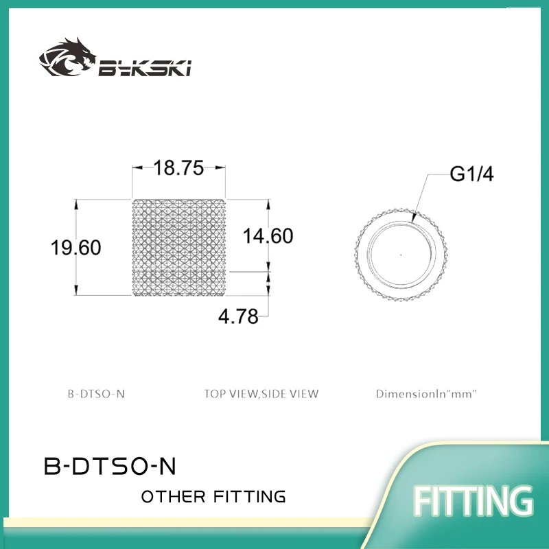 

Удлинитель Bykski B-DTSO-N, фитинг 20 мм, поворотный адаптер на 360 градусов, двусторонний латунный разъем с резьбой G1/4 дюйма