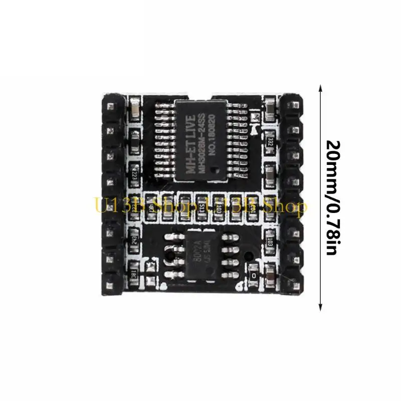 U13b 3pcs cho dfplayer mini mp3 mô -đun máy nghe