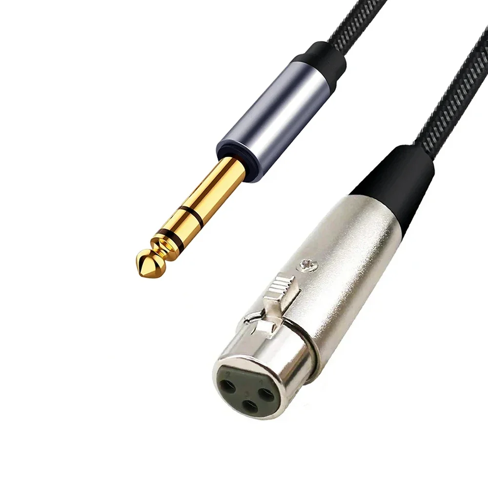 XLR 3Pin Male/Female to 1/4