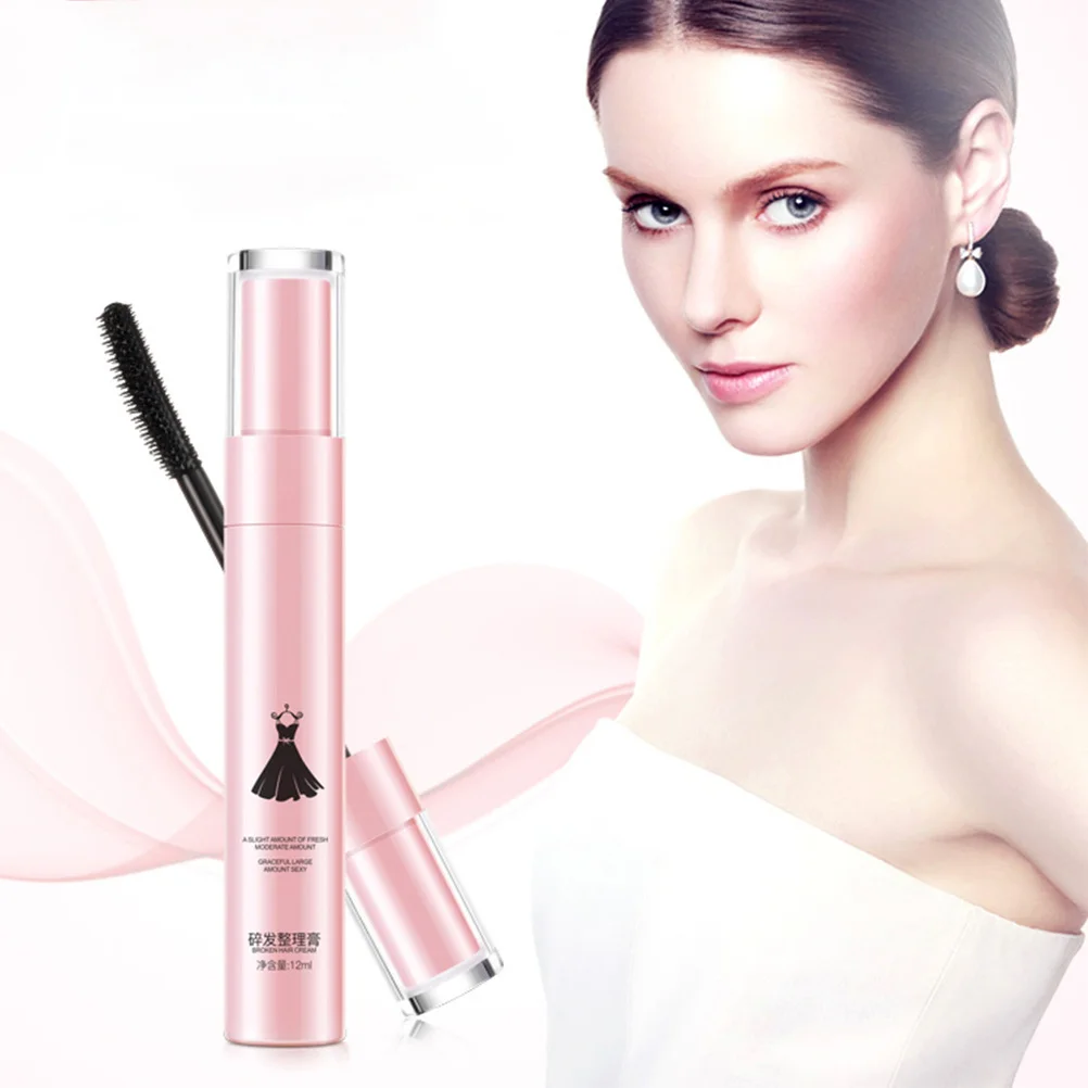 

1pc Fixing Cream 35Ml Pink Styling Moulding Cream For Women Long Lasting Hair Finishing Modelling Solution Tame Broken Hair