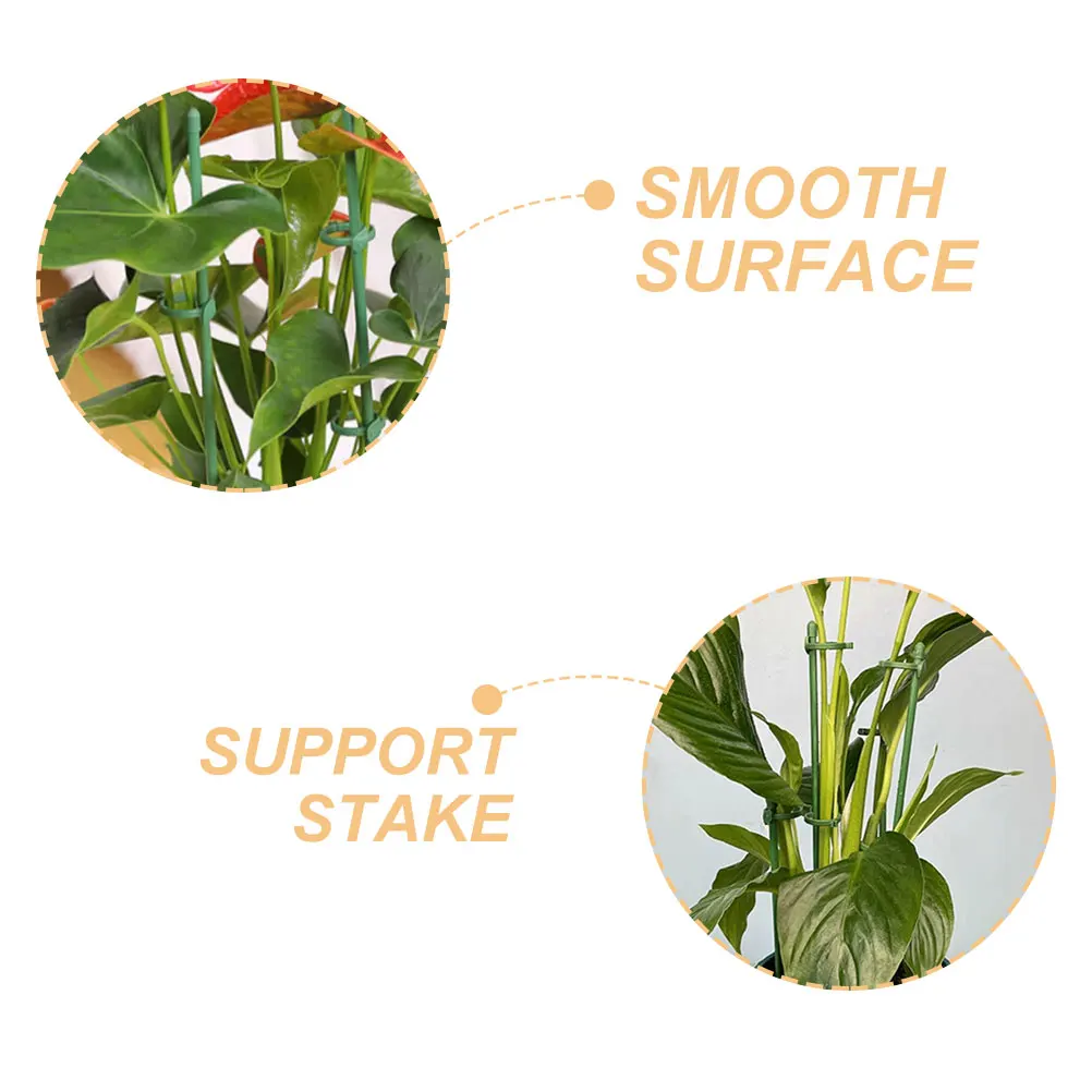 

12 Sets Plant Stake Support Stakes Flowers Stand Bracket Stem Supports Holder Indoor