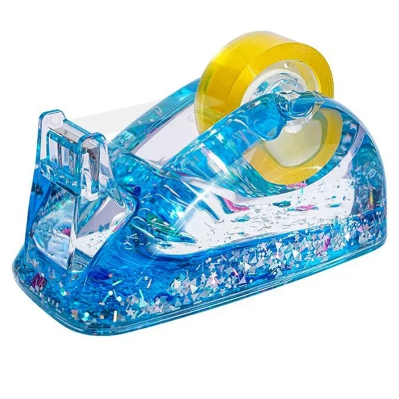 distributeur-ruban-adhesif-bureau-corps-liquide-a-paillettes-transparentes-avec-bords-coupe-coupe-ruban-compact