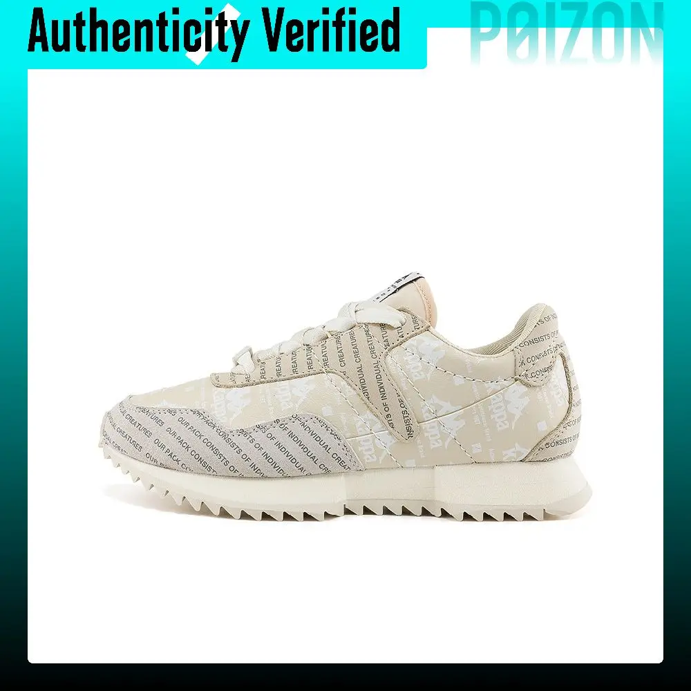 Kappa Vintage Lightweight Low top Casual Shoes Unisex White KPCBGMM78C-027A