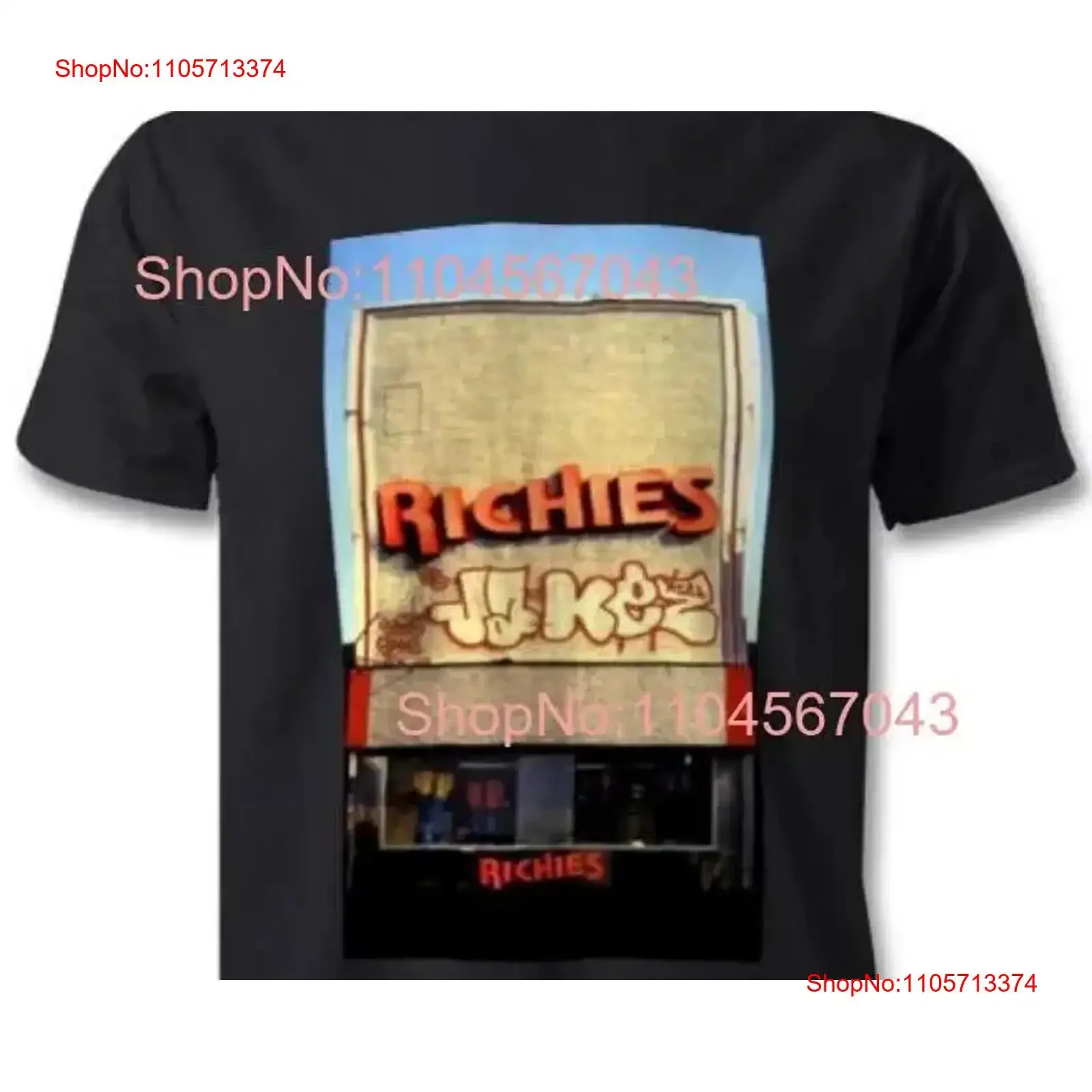 Richies Department Store LES T Shirt New York City Vibes Old I Love NY Lower East Side Graffiti vintage Washed streetwear Soft