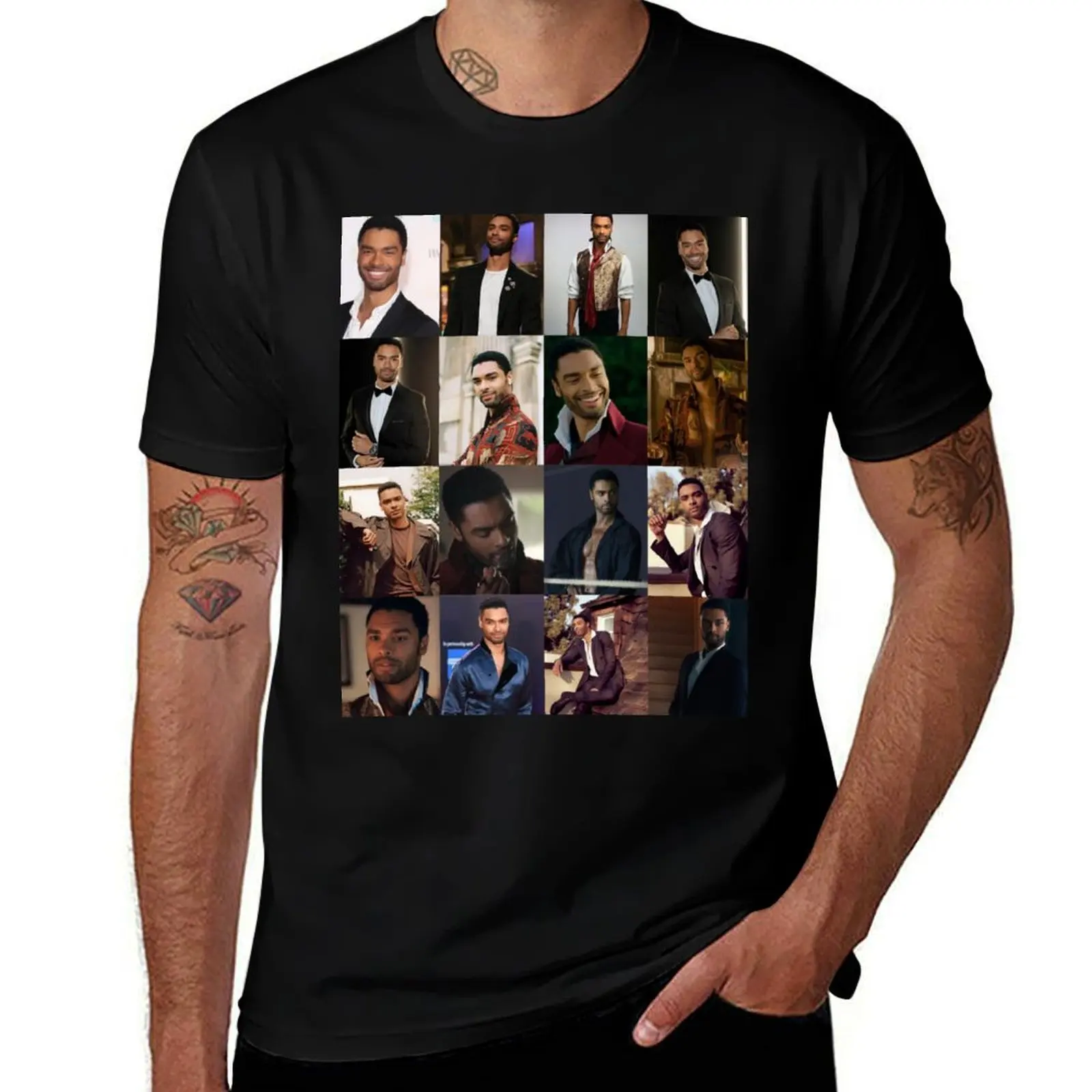 

Rege Jean Page T-Shirt man t shirt designer man t shirts high quality luxury brand T-Shirt