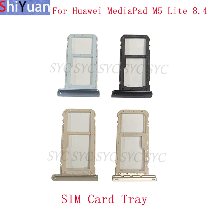 Лоток для SIM-карты, карта памяти MicroSD для Huawei MediaPad M5 Lite 8,4, слот для SIM-карты, держатель, запасные части